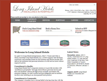 Tablet Screenshot of longislandhotelsllc.com